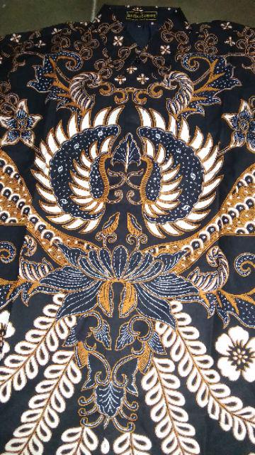Batik Solo Labdagati Kemeja Pria Katun Halus Sragenan Full Furing