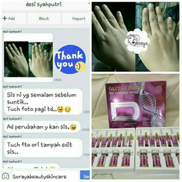 Glutax 2000GS ORIGINAL PEMUTIH BADAN AMPUH INSTAN