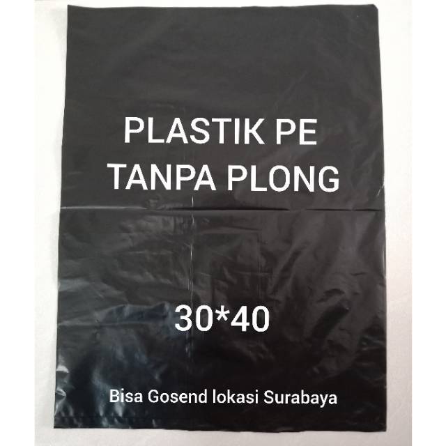 DT OLLSHOP - Kantong Plastik Packing Online Shop Tanpa Plong Tanpa Handle 30x40 Tebal 0.3