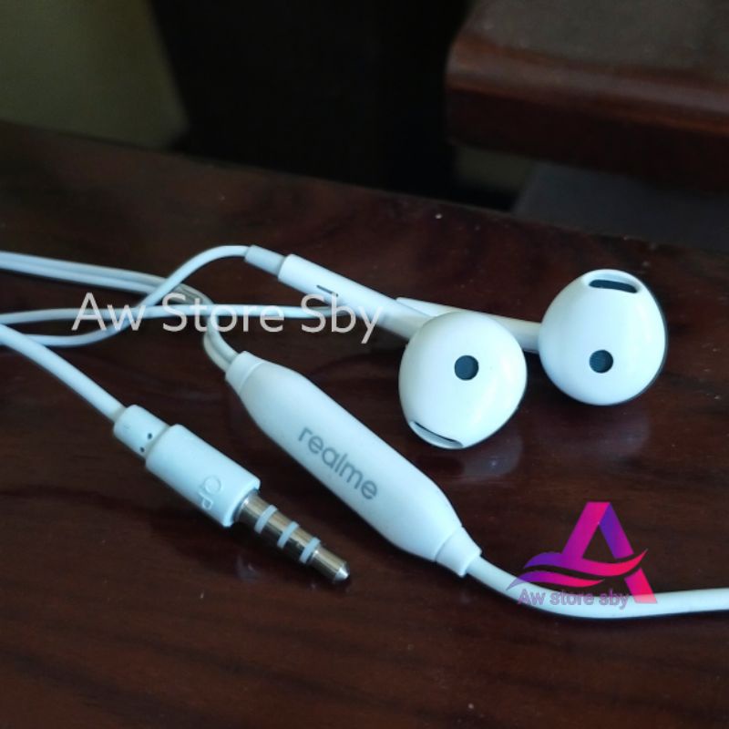 Headset realme ori c2 c3 5i 5 pro c11 c12 c15 7i 2 pro 3 pro Earphone Realme ORI C17 C20 C21 C25