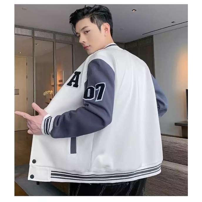 A EVER BASEBALL 2XL 3XL Varcity Jacket Oversize | Unisex Jacket Fashion Terkini Korean Style