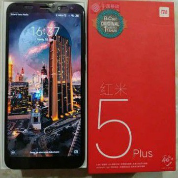 Xiaomi Redmi 5 Plus Ram 4/64 Bekas