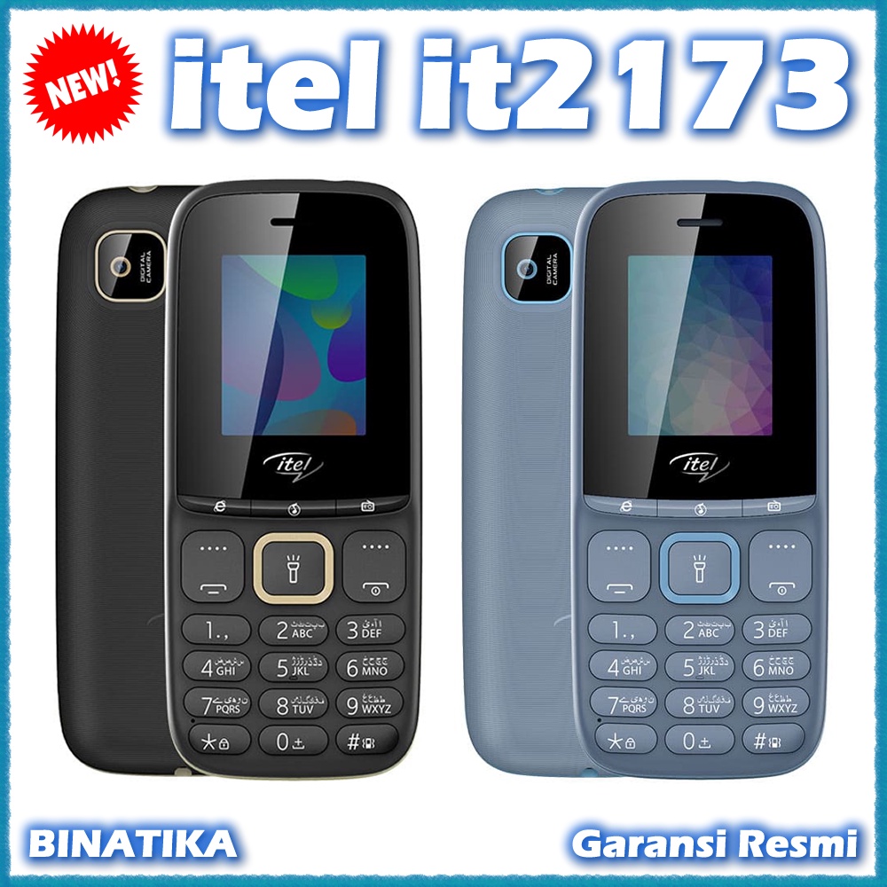 itel it2173 Dual SIM Camera Baru Garansi Resmi