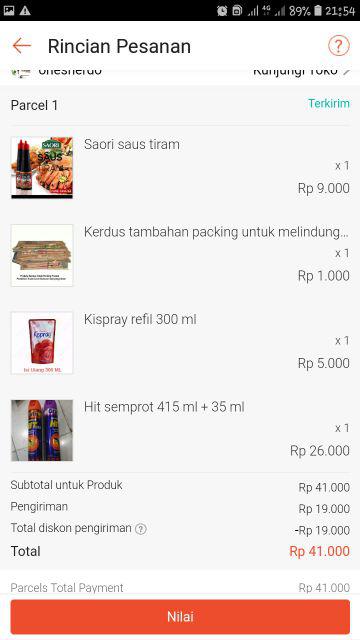 Kispray Refil 300 Ml