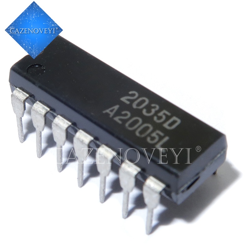 5pcs Ic Njm2035D Njm2035 Dip-14