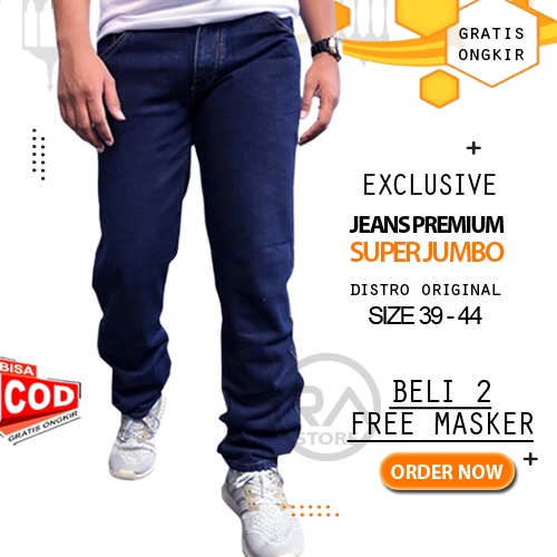 Celana Clana Jeans Jins Lepis Levis Levi s Panjang Pria Laki Laki Dewasa Jumbo Big Size Terbaru Dist