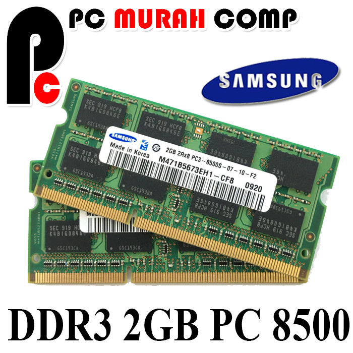 Ram Laptop 2GB DDr 3 PC 8500