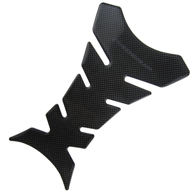 Progrip Tankpad Stiker Tangki Motor Carbon Fiber - BKK-14UD - Black