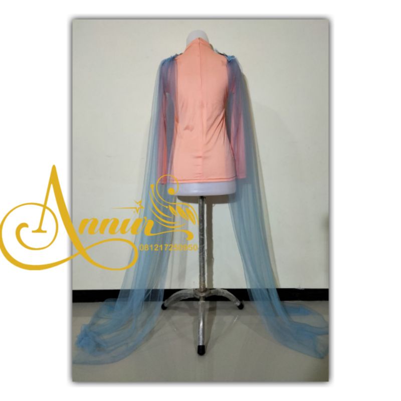 sayap bahu 150 cm/ sayap pundak kebaya / sayap gaun