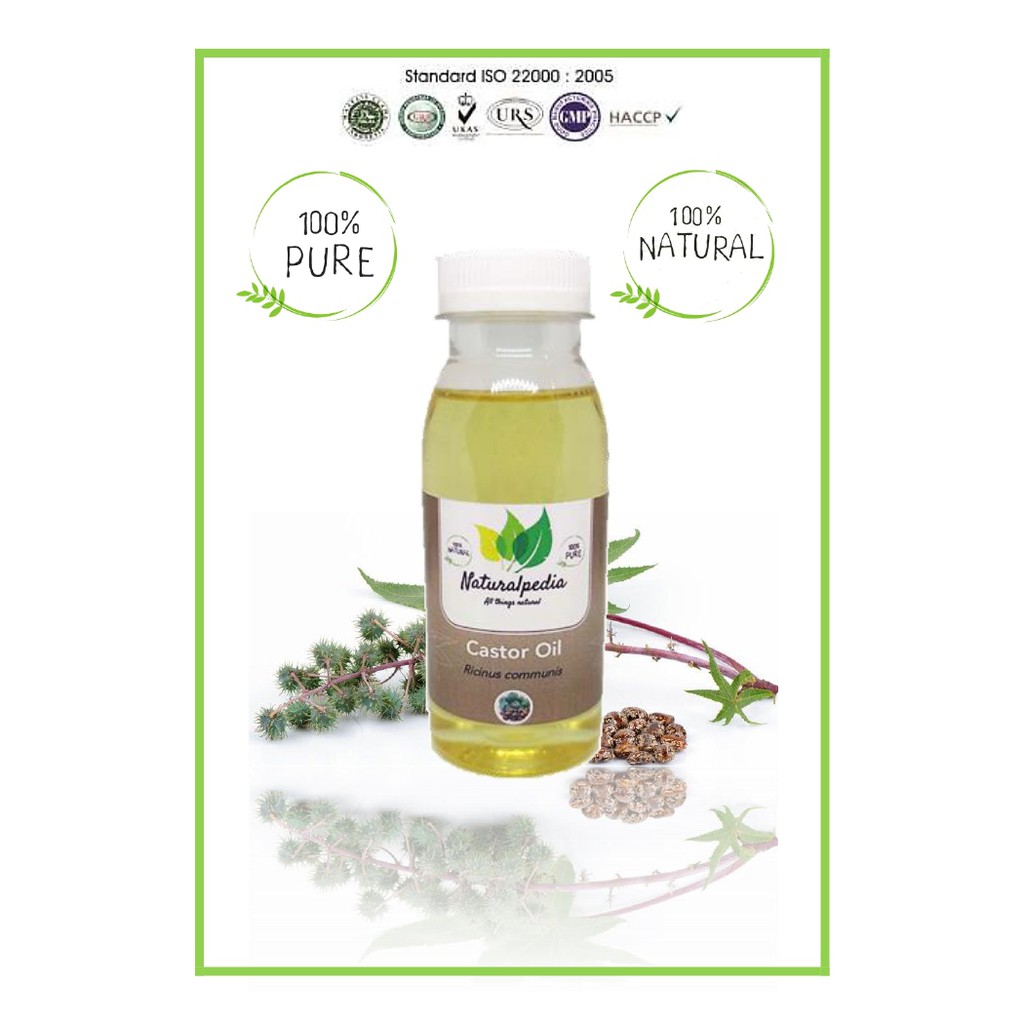 Pure Castor Oil / Minyak Jarak Murni 100ml Carrier Oil