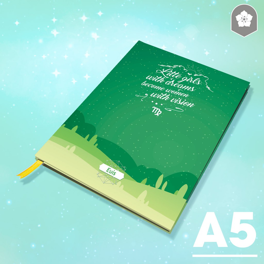 

Notebook A5 Hardcover Preorder EUIS Zodiac Just Be Yourself