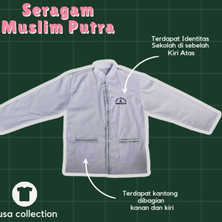 Telah Hadir.. Seragam Muslim Putra SMPN 5 Tamsel
