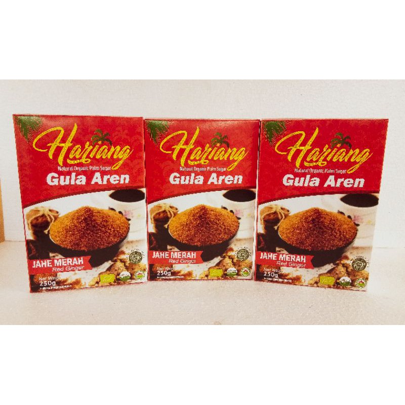 JAHE MERAH GULA AREN HARIANG