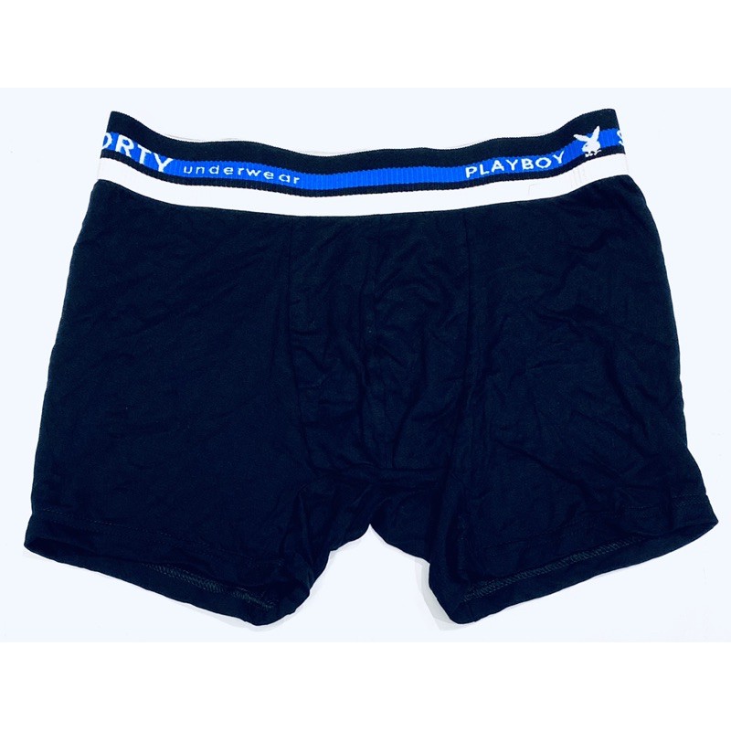 CD | Celana Dalam Boxer Pria PLAYBOY BXR 03-002 Bahan Katun Lembut