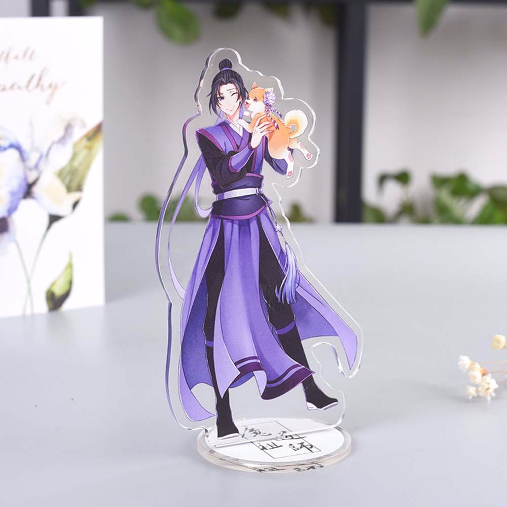 Needway  Fashion Acrylic Stand Figure Jin Ling Figure Model Toys Mo Dao Zu Shi Decoration Toys Action Figure Wei Wuxian Fans Gift Jiang Cheng Acrylic Figure Model Plate