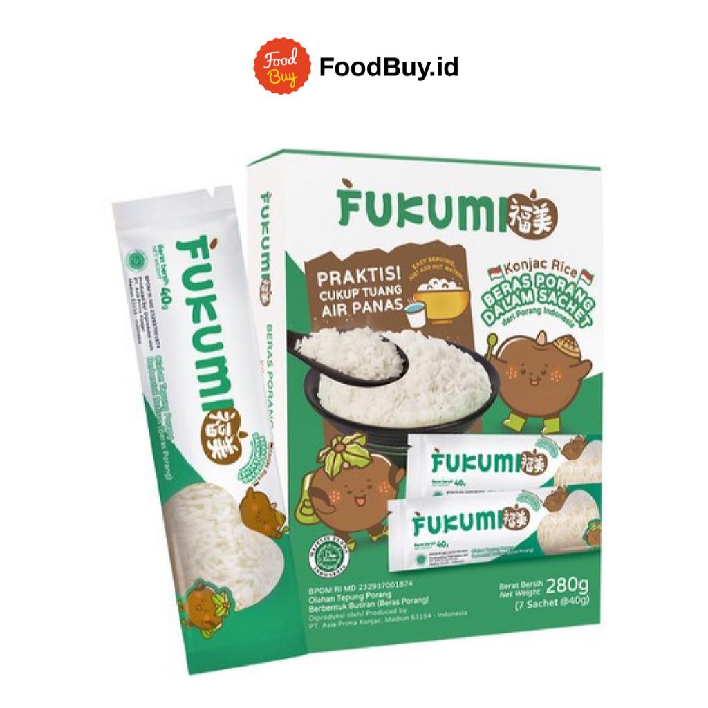 

Fukumi Beras Porang Box 280 gr ( 7 Sachet @ 40 gr )