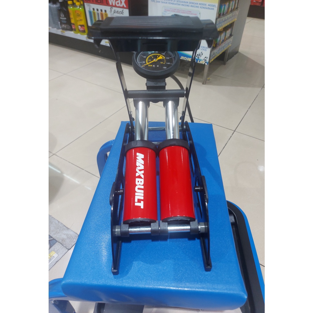 POMPA ANGIN KAKI 2 TABUNG / POMPA MOTOR / POMPA SEPEDA POMPA UDARA