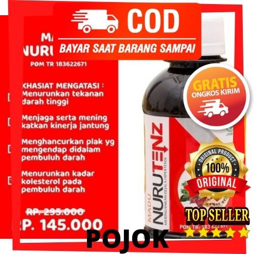 

[PROMO] Madu NURUTENZ Herbal Hipertensi dan darah tinggi ORIGINAL