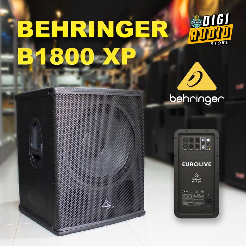 Jual Speaker Subwoofer Aktif Behringer Eurolive B1800XP 18 inch 3000