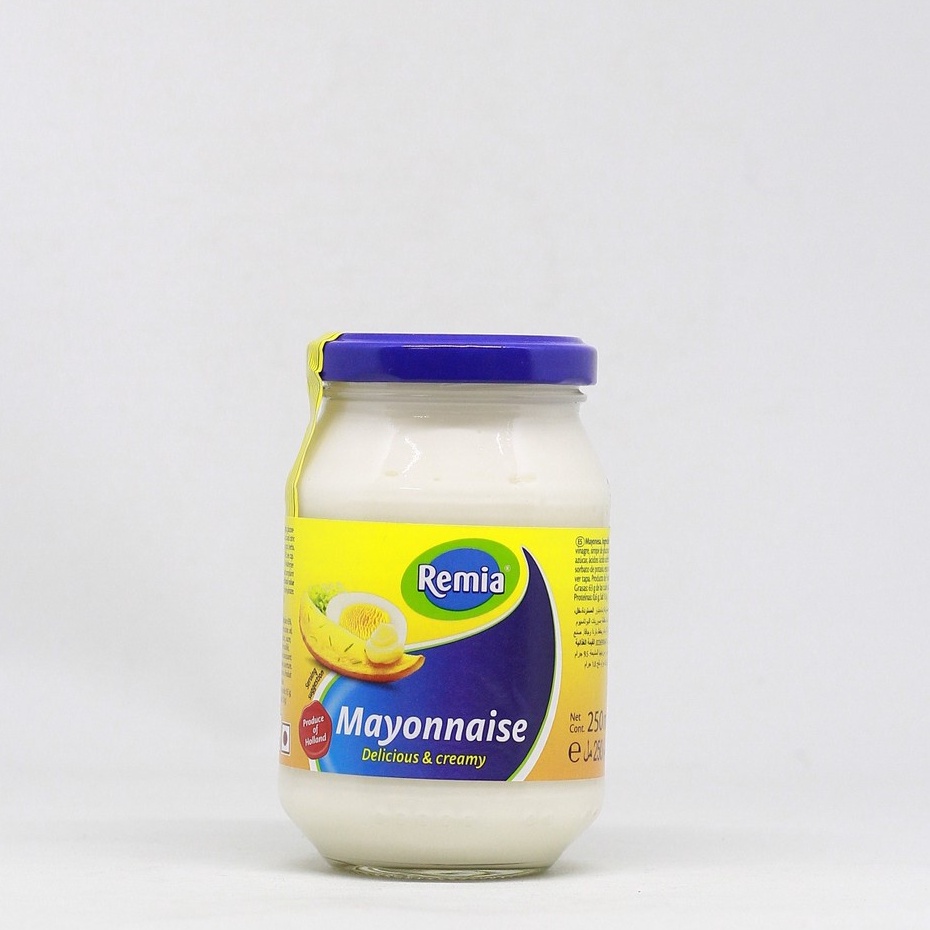 

REMIA MAYONNAISE DELICIOUS & CREAMY 250ML / MAYONNAISE PELENGKAP MAKANAN