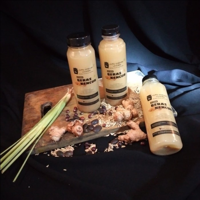 

Jamu Beras Kencur Sereh Adas Tradisional Herbal Botol Plastik Bekasi