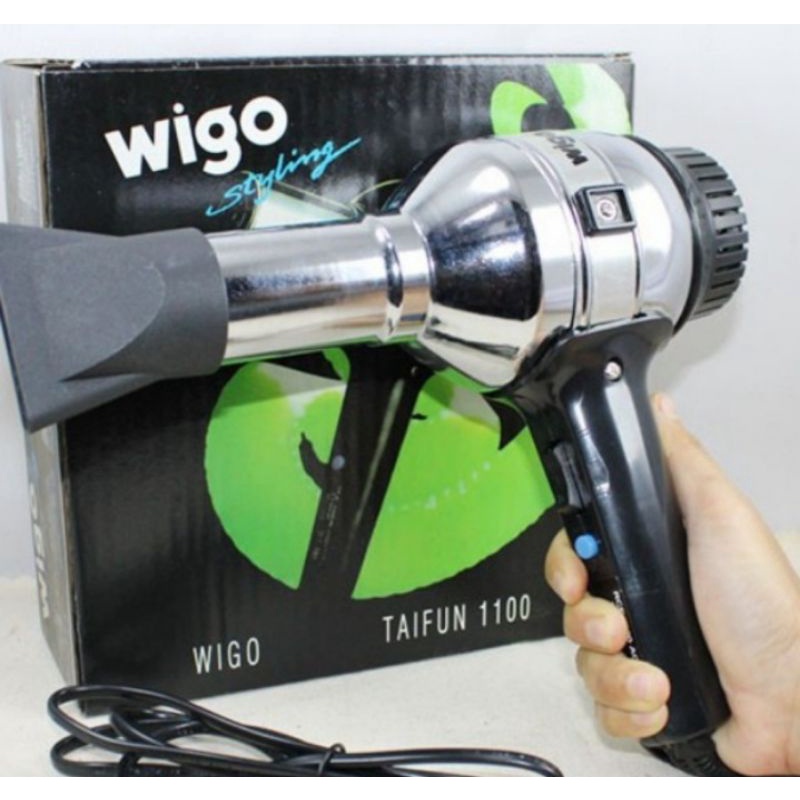 WIGO HAIR DRYER TAIFUN 1100 HIJAU STYLING PENGERING RAMBUT