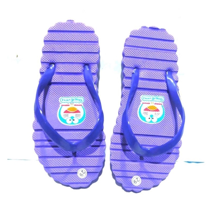 Sandal anak karakter sandal minimalis drmon abc06