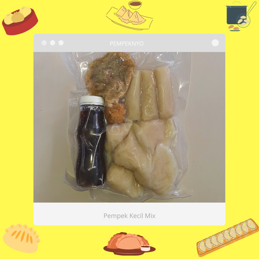 

Pempek Kecil Mix