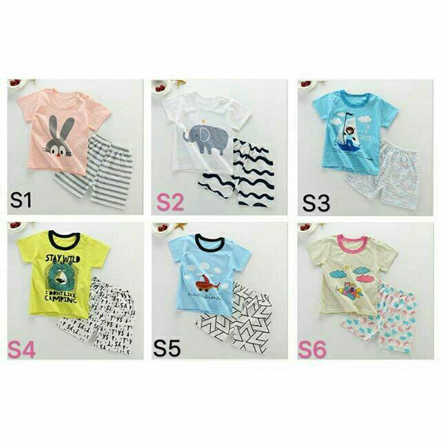 Setelan Kaos Cepen Anak Furuta