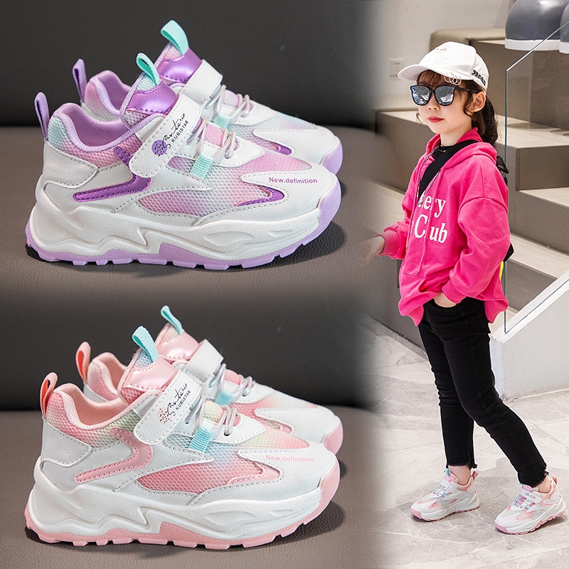 NEW [COD] 30225 Sepatu Anak Import Kids Shoes Sneakers Anti Slip Nyaman Dipakai