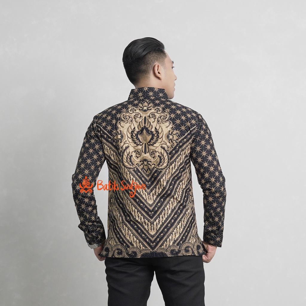 Atasan Kemeja Batik Pria Regular 1072