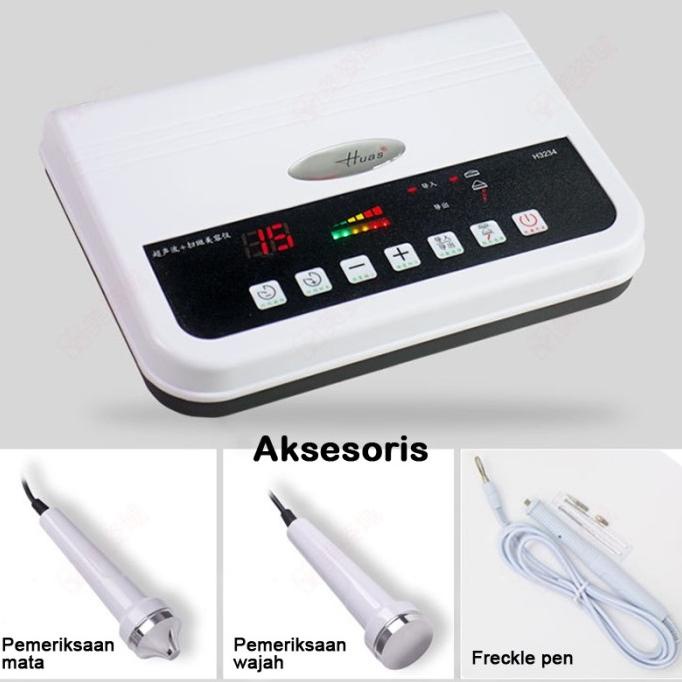 Gg 3 In 1 Alat Detox Wajah Ultrasound Soft Cauter Ultrasound Strika