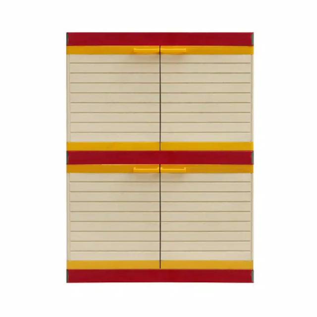 LEMARI PLASTIK 2 SUSUN MINIMALIS LEMARI SUSUN MURAH  LEMARI PAKAIAN MURAH LEMARI PLASTIK MURAH