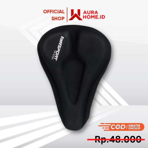 Jok Sadel Sepeda 3D Silicone Gel / Sadel Saddle Sepeda Silicone Gel Cushion PU Empuk Sepeda Lipat An