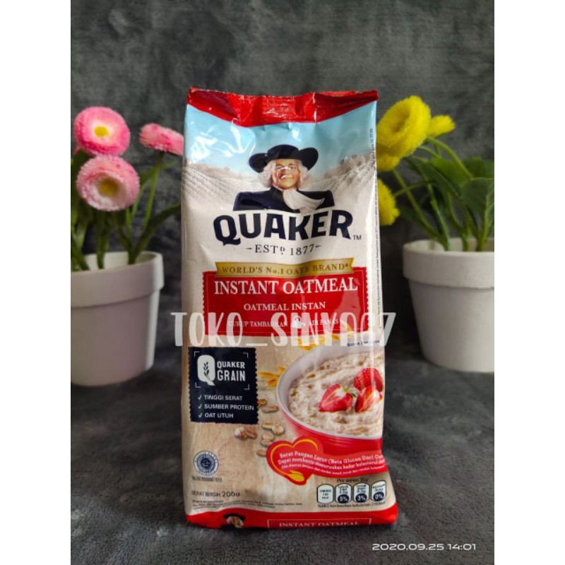 

QUAKER INSTANT OATMEAL 200G
