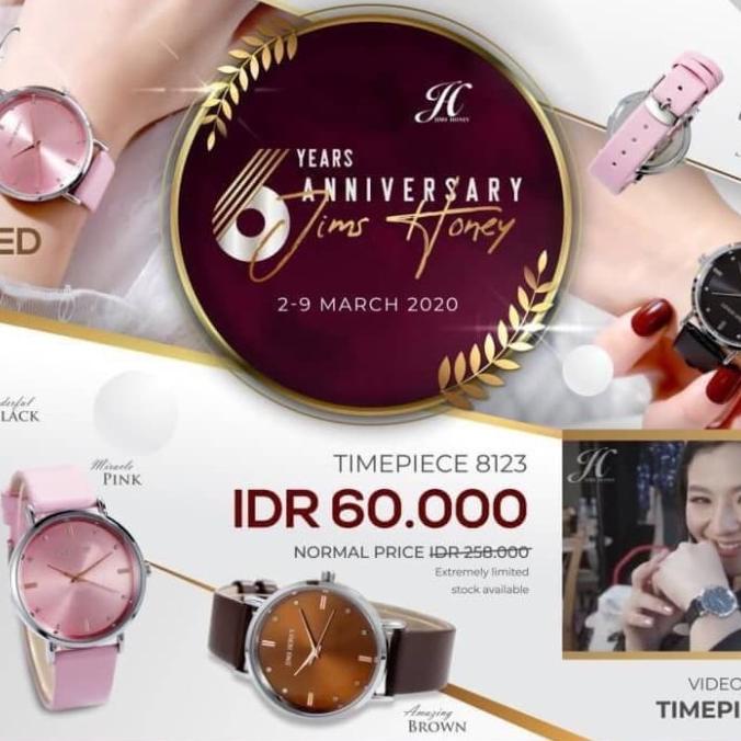 Jam Tangan Jims Honey 8123