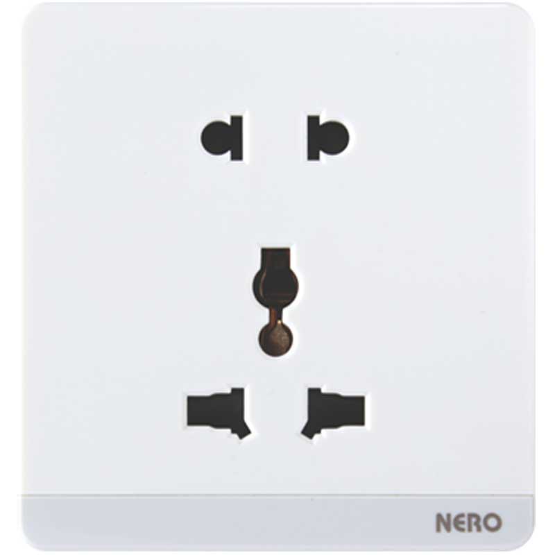 DECORA Q710UU-White Stop Kontak Universal NERO