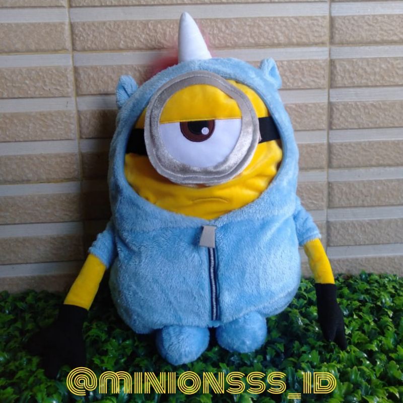Boneka Jumbo Minions Stuart Kostum Unicorn Despicable Me ORI
