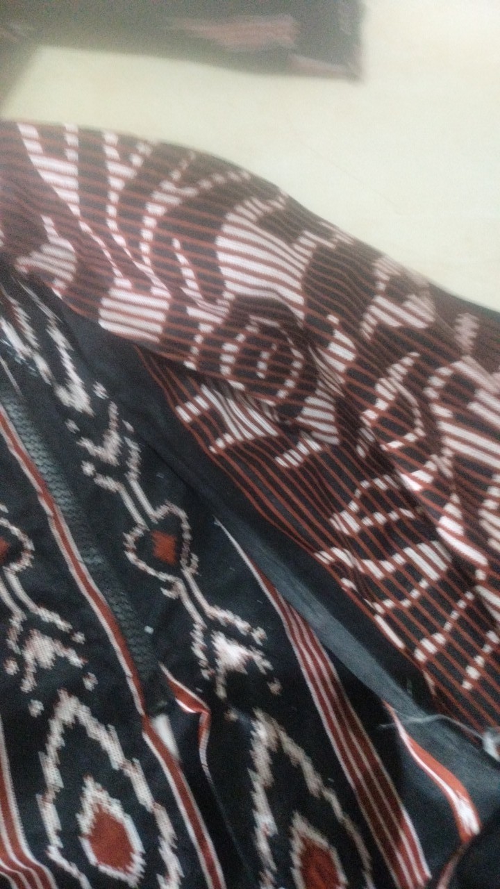 Tunik Batik Wanita Ziper Depan