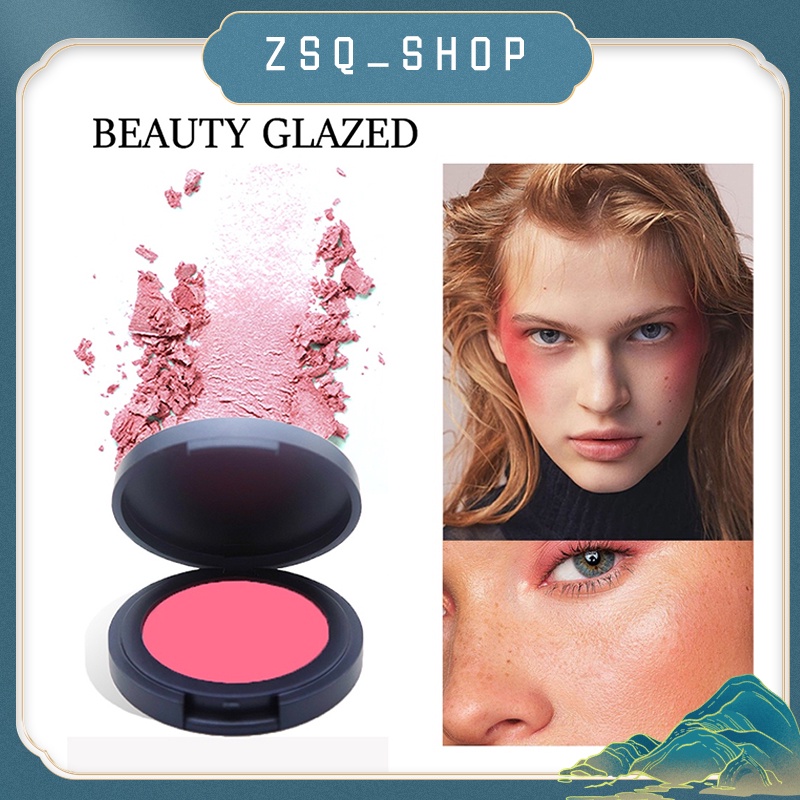 Beauty Glazed Blush on Pipi Murah Makeup Wajah Pigmented Daily Look Blush On Murah