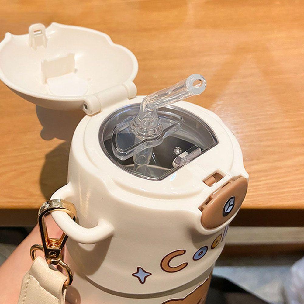 Solighter Thermal Cup Kawaii Isolasi Perlengkapan Perjalanan Botol Air