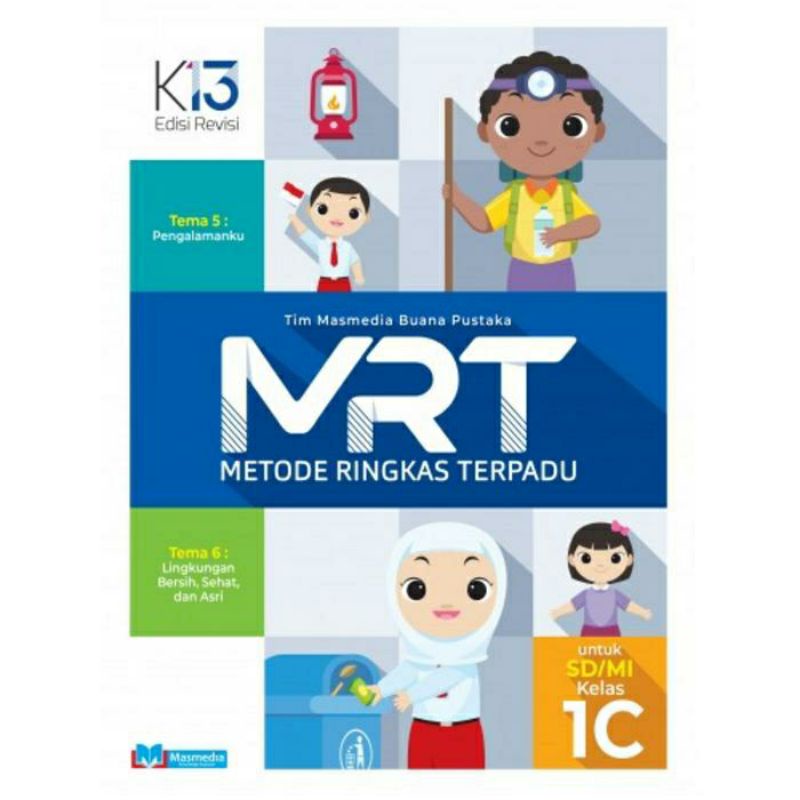 Buku (MRT) Metode Ringkas Terpadu 1C SD/MI Kelas 1