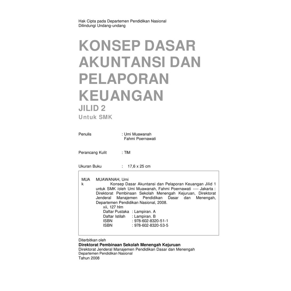 5 konsep dasar akuntansi