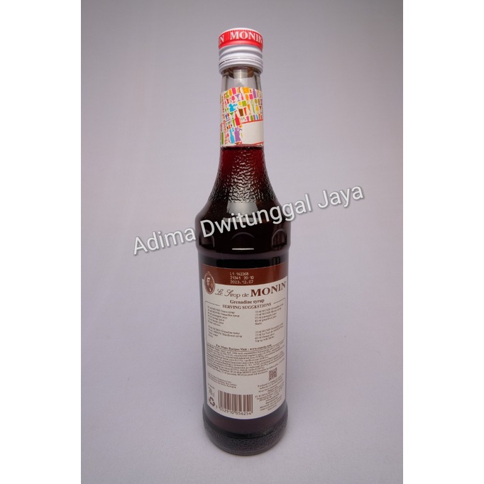 Monin Grenadine Syrup / Sirup Grenadine Monin 700ml