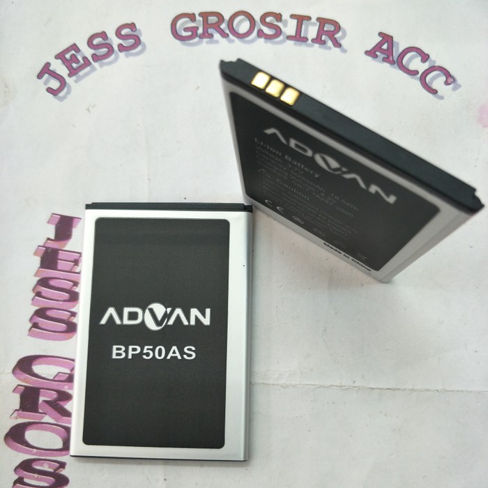 Baterai Battery ADVAN Vandroid BP50AS BP-50AS S50D S-50D Double Power - Hitam