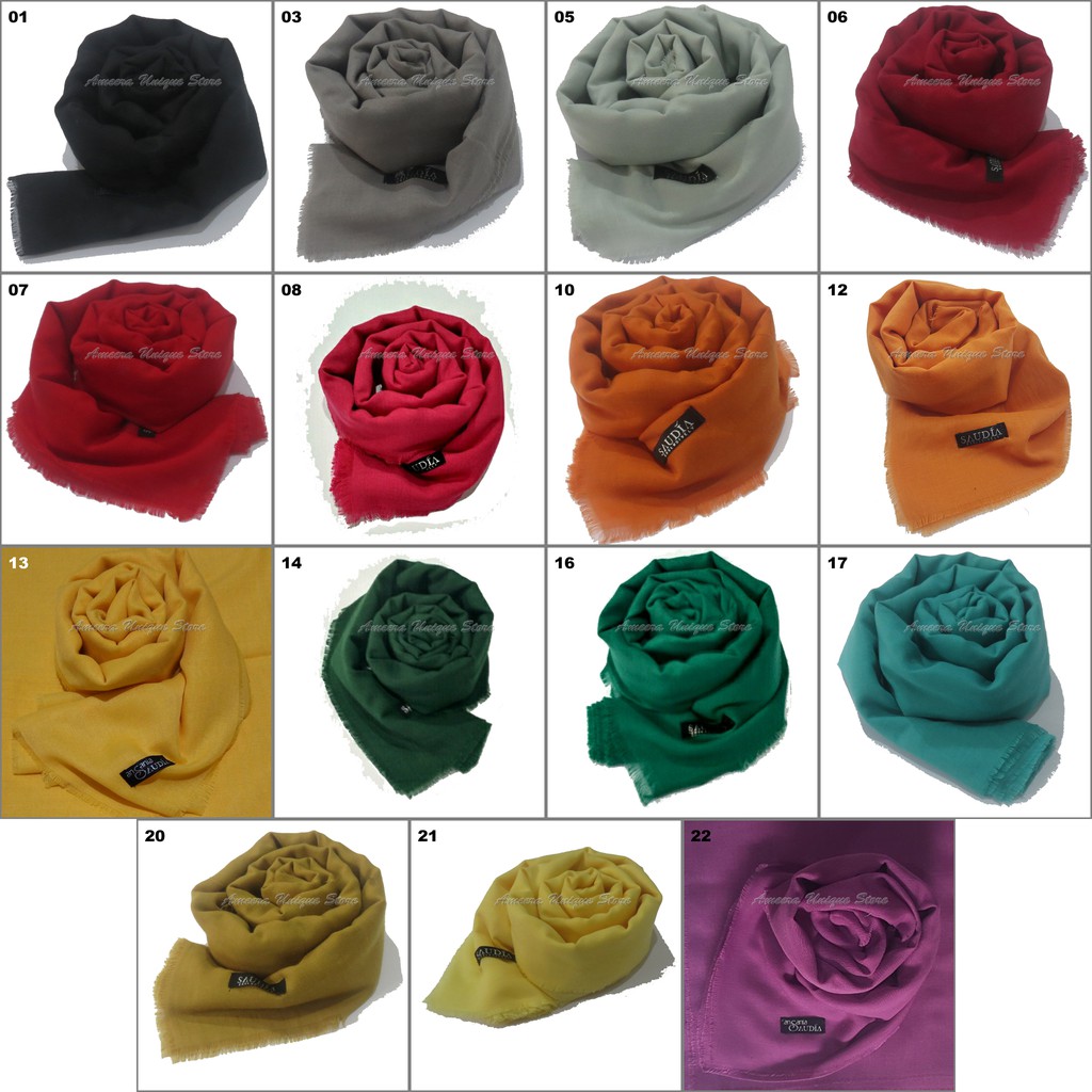 Bella Square Hijab Bella Hijab Pollycotton Hijab Segiempat