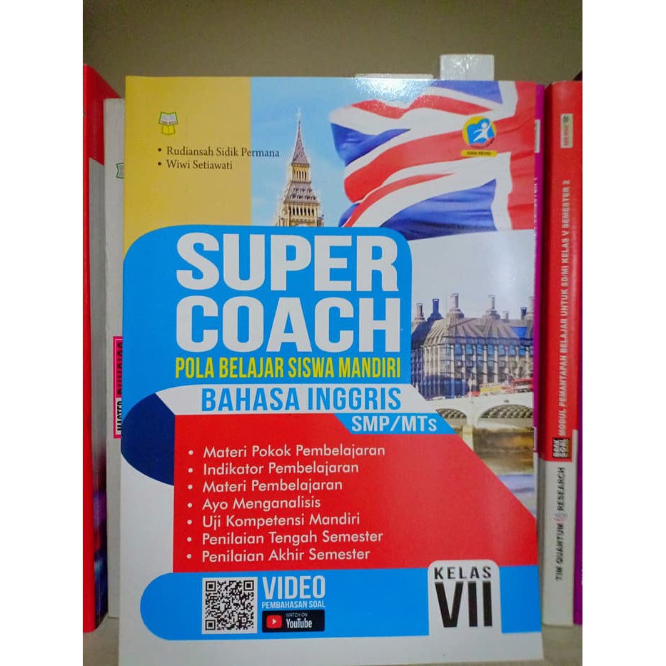 Soal Smp Super Coach Bahasa Inggris Smp Mts Kelas Vii K13 Revisi