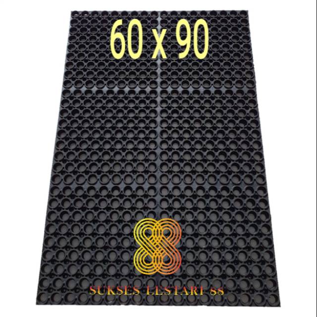 Keset Karpet Karet Anti Slip 60 x 90 - Top Dek MD