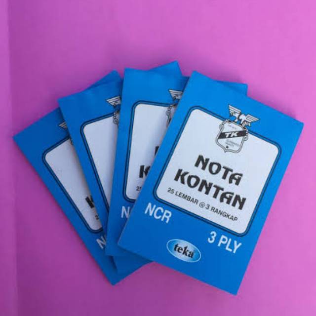 

Nota teka besar 3 ply / nota teka rangkap 3