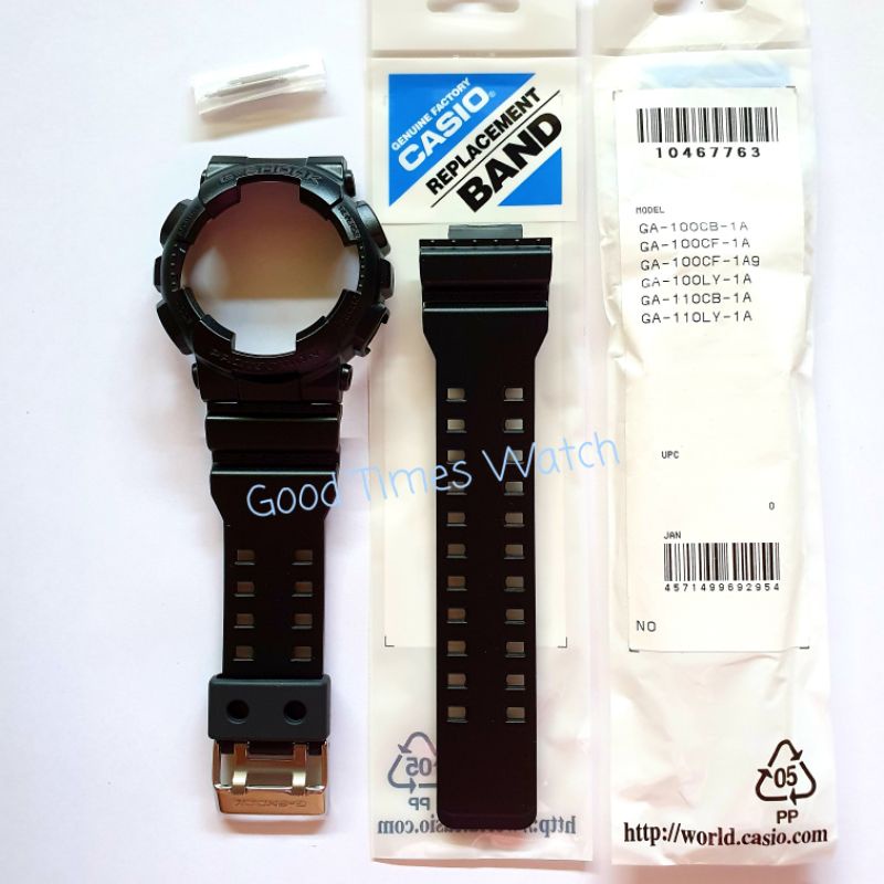 PAKET STRAP BEZEL G-SHOCK GA-100CF-1A GA 100CF GA 100 Casio Original